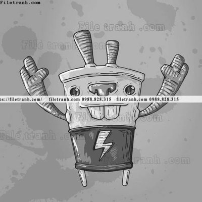 Download file hinh anh robot steampunk 1529 (gốc) in mica đèn LED