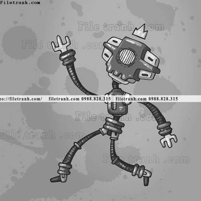 File in lụa hinh anh robot steampunk 1532 (phong cảnh) hinh anh robot steampunk 1532