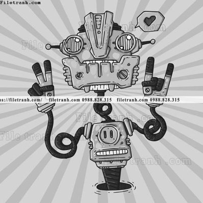 File gốc hinh anh robot steampunk 1543 (ảnh chi tiết) để in lụa