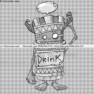 Tải file hinh anh robot steampunk 1553 (gốc) làm tranh treo tường