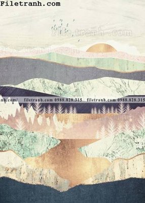 File tranh hinh anh son Morandi doc 136 (ảnh gốc) in trần nhà