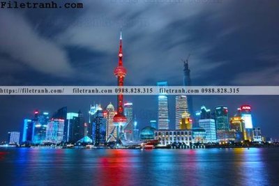 File tranh gốc hinh anh thanh pho ngang dep 113 (bản quyền) file PSD