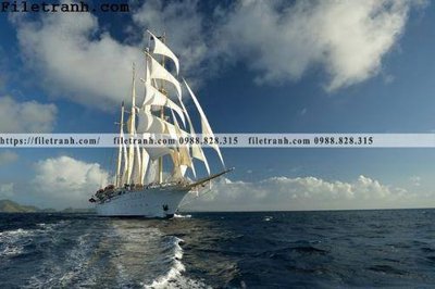 File gốc hinh anh thuyen buom tren bien 101 (trang trí) cho phòng khách