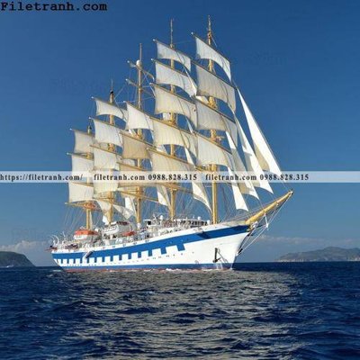 File tranh hinh anh thuyen buom tren bien 102 (gốc) chủ đề động vật