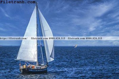 Cung cấp file tranh gốc hinh anh thuyen buom tren bien 152 độc quyền
