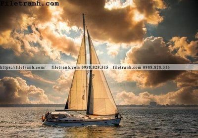 Tải file gốc hinh anh thuyen buom tren bien 173 (in khổ lớn) không mờ