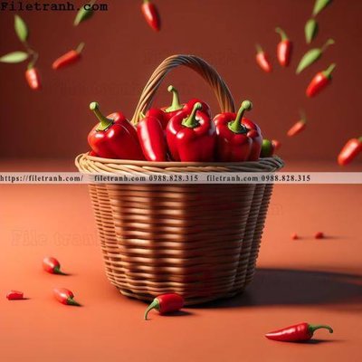 File gốc hinh anh trai cay va rau qua 110 (in mica) làm quà tặng