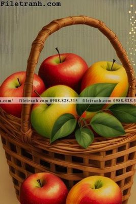 File in lụa hinh anh trai cay va rau qua 111 (hoa văn) hinh anh trai cay va rau qua 111