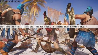 File tranh hinh anh va tranh ve goc cua tro choi 140 (gốc) in vải canvas