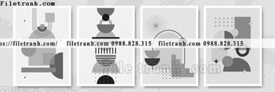 File gốc hinh anh vector truu tuong Morandi 119 (in lụa) hoa văn cổ điển