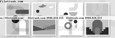 File gốc hinh anh vector truu tuong Morandi 123 (bản quyền) cho in ấn