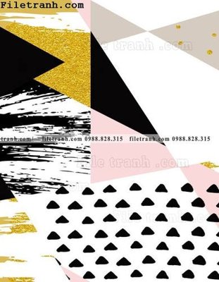 File PSD hinh hoc duong cong 100 (bản gốc) cho nhà in