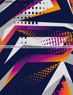 File tranh gốc hinh hoc duong cong 161 (bản quyền) file PSD