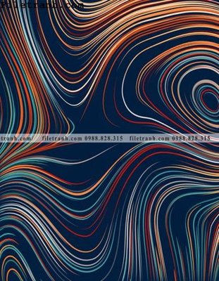 Ảnh gốc hinh hoc duong cong 168 (độ nét cao) in mica