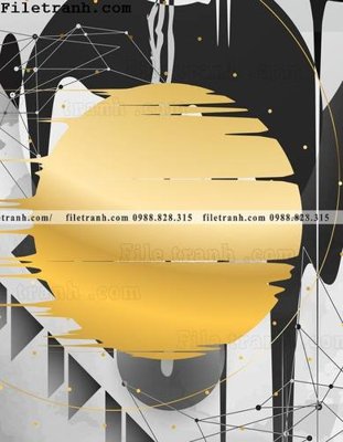 File tranh hinh hoc duong cong 194 (file gốc) chủ đề phong thủy