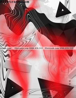 File tranh trang trí hinh hoc duong cong 197 (file gốc)