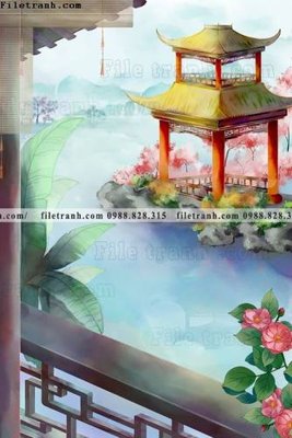 File gốc hinh minh hoa phong canh Trung Quoc toa nha 505 (phong cách) tối giản