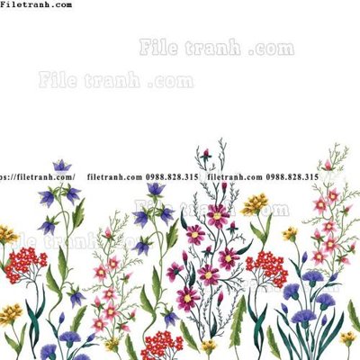 Download file gốc hoa chau au tranh dan tuong 1500 (in mica) trang trí