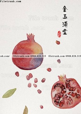 File gốc in ấn hoa chim tranh don trung quoc 115 chất lượng vượt trội