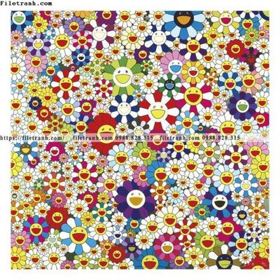 File gốc hoa mat troi hoat hinh 524 (trang trí) phòng làm việc