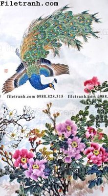 Ảnh gốc hoa mau don ve tay 140 (độ nét cao) in tráng gương