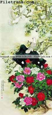 File PSD hoa mau don ve tay 169 (gốc) cho in quảng cáo