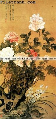 File in ấn hoa mau don ve tay 184 (bản gốc) từ file gốc