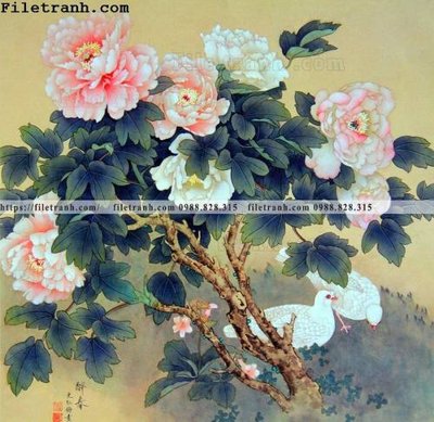 File gốc hoa mau don ve tay 210 (PNG) trong suốt (transparent)