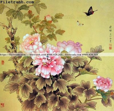 File in trần hoa mau don ve tay 213 (bản gốc) bầu trời