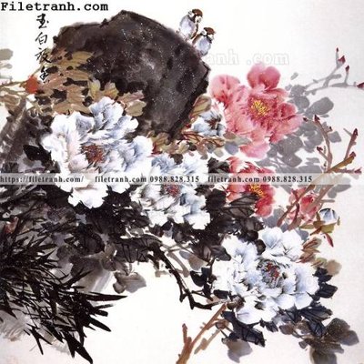 Tệp tin gốc hoa mau don ve tay 245 (dùng cho in ấn) chuyên nghiệp