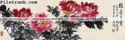 File in trần hoa mau don ve tay 277 (bản gốc) 5D