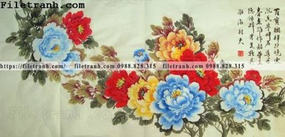 File gốc hoa mau don ve tay 288 (dành cho quảng cáo)