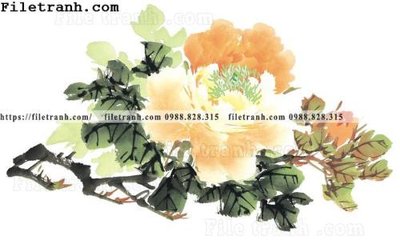 Tải file gốc hoa mau don ve tay 293 (in khổ lớn) không vỡ