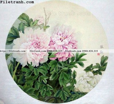 File in trần hoa mau don ve tay 324 (file gốc) xuyên sáng