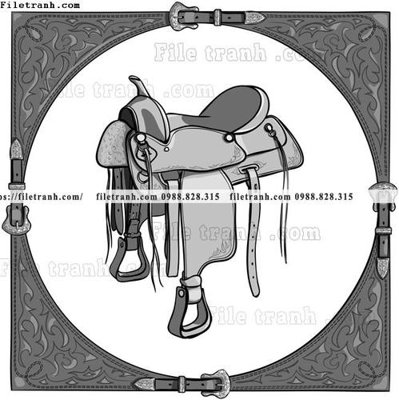 File ảnh hoa tiet ngua Hermes 1512 (gốc) trang trí khách sạn