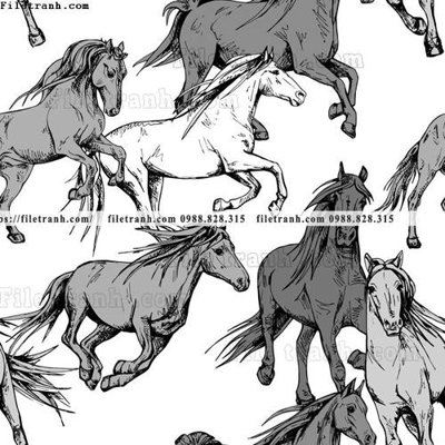 Tải file hoa tiet ngua Hermes 1514 (gốc) để in ấn ngay