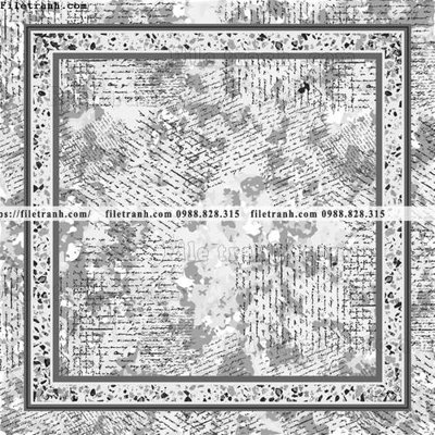 File tranh hoa tiet ngua Hermes 1537 (bản gốc) treo quán cafe