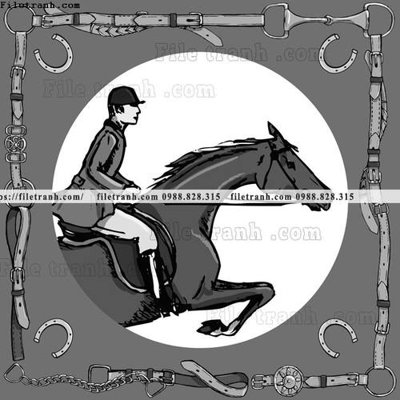 File in trần hoa tiet ngua Hermes 1548 (bản gốc) mây trời