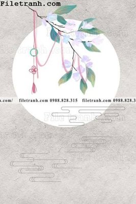 File tranh gốc PSD hoa va chim hien dai tranh dung 138 còn nguyên layer