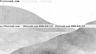 File tranh hoa van don gian nhat ban 1529 (ảnh gốc) in trần nhà