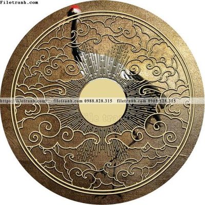 File PSD hoa van rong tron kieu Trung Quoc 522 (bản gốc) dễ dàng edit