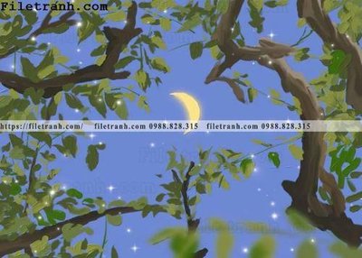 File gốc hop do phong canh mau nuoc 118 (in tráng gương) sang trọng