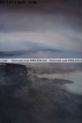 File in lụa khoi mau Trung Quoc truu tuong 106 (tân cổ điển) khoi mau Trung Quoc truu tuong 106