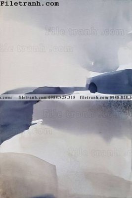 File tranh khoi mau Trung Quoc truu tuong 187 (bản gốc) treo quán cafe