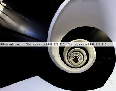 Tải file kien truc cau thang xoan oc 346 (ảnh gốc) in tranh kính