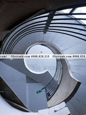 File PSD kien truc cau thang xoan oc 436 (bản gốc) cho nhà in