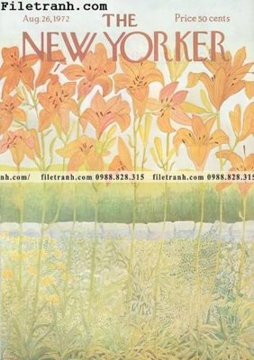 File tranh loai hoa lang man kieu Phap 121 (gốc) chủ đề thành phố