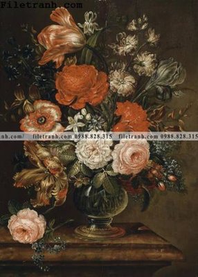 Chi tiết file tranh tráng gương loat tranh tinh vat hoa 111 (ảnh gốc)