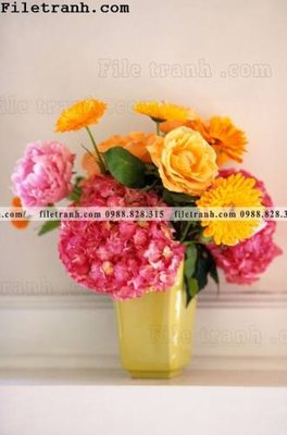 File gốc loat tranh tinh vat hoa 116 (phiên bản chuẩn) để in ấn