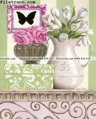 File gốc loat tranh tinh vat hoa 145 (in 3D) cho trang trí